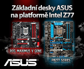 Desky ASUS s novým chipsetem z77